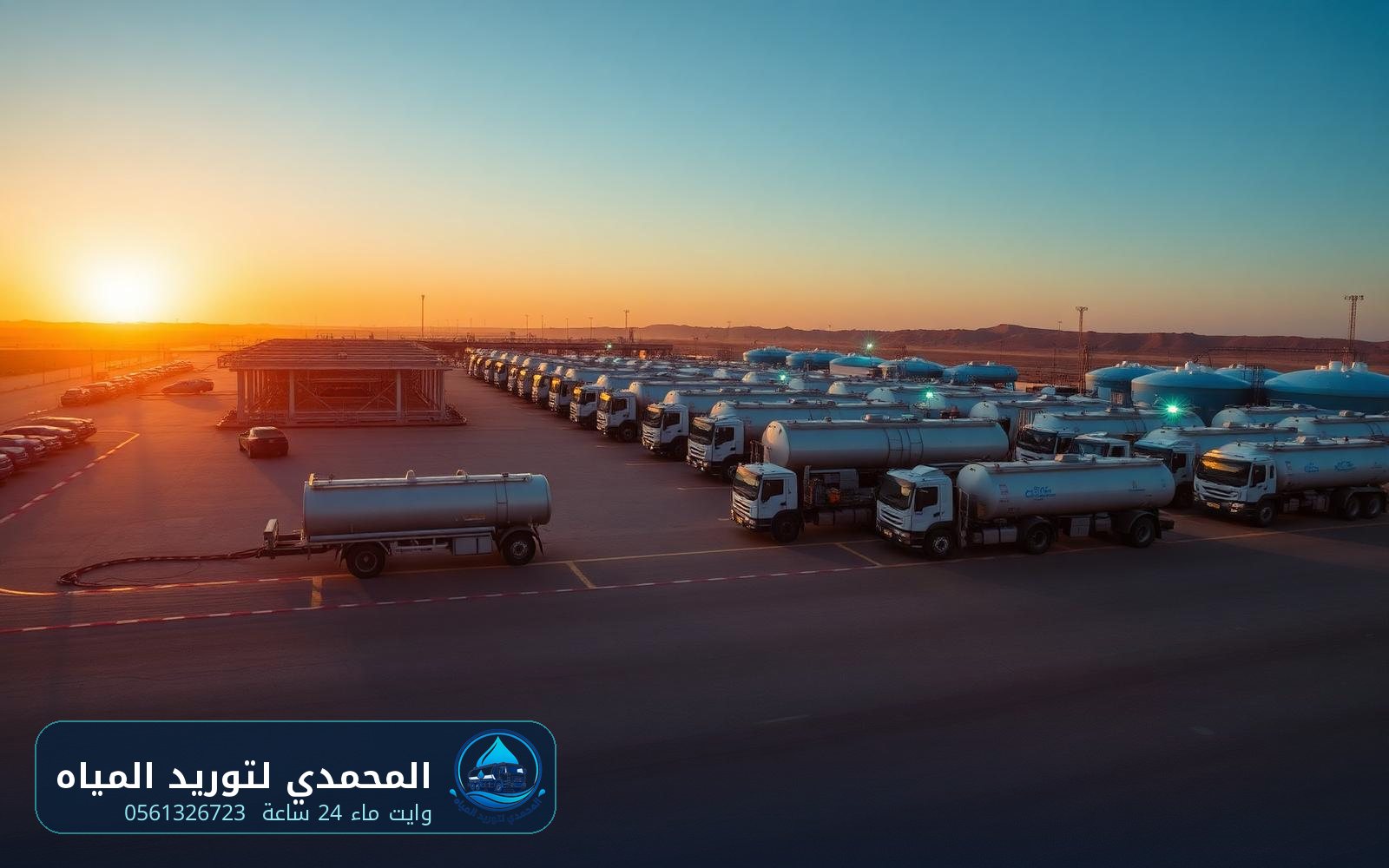 وايت ماء بالقطيف — محطة تحلية وتعبئة سيارات الوايت بمياه معتمدة